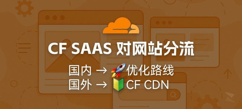 CloudFlare SAAS+DNSPOD对网站分流 - 国内走优化路线，国外走CF CDN-NexFeeds